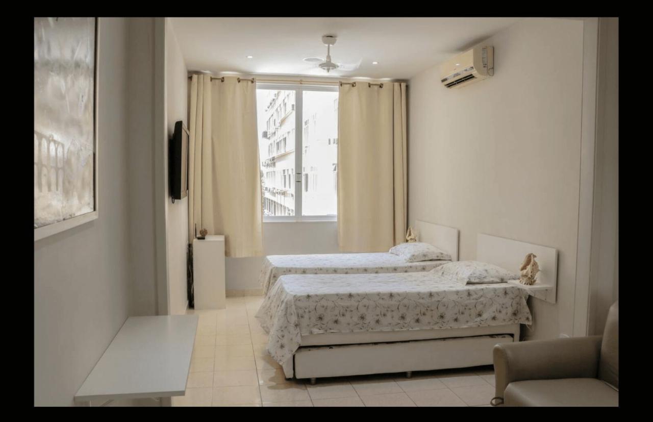 Copacabana Vista Mar Studio, Som Estéreo em Todos os Ambientes, Amplo, internet 120Mb Rio de Janeiro Exterior foto